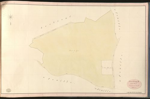 Lyons-la-Forêt. Section D _ de Croix-Mesnil _ 5e et dernière Feuille