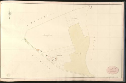Lyons-la-Forêt. Section E _ de la Lande _ 3e de 8 Feuilles