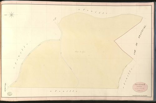 Lyons-la-Forêt. Section E _ de la Lande _ 4e de 8 Feuilles