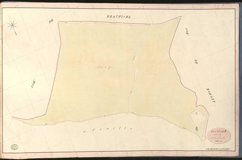 Lyons-la-Forêt. Section E _ de la Lande _ 5e de 8 Feuilles