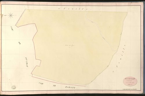 Lyons-la-Forêt. Section E _ de la Lande _ 6e de 8 Feuilles