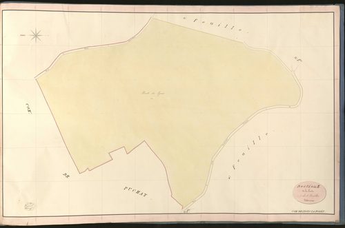 Lyons-la-Forêt. Section E _ de la Lande _ 7e de 8 Feuilles