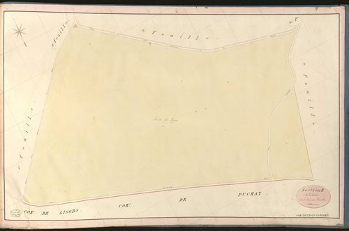 Lyons-la-Forêt. Section E _ de la Lande _ 8e et dernière Feuille