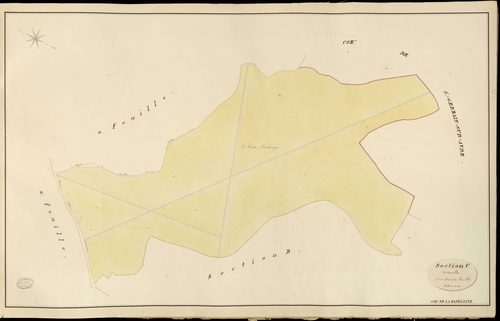 Madeleine-de-Nonancourt (La). Section C _ de Merville _ 4e et dernière Feuille
