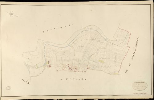 Madeleine-de-Nonancourt (La). Section D _ de Fontaine _ 2e et dernière Feuille