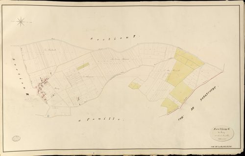 Madeleine-de-Nonancourt (La). Section G _ de Burey _ 1re de 2 Feuilles