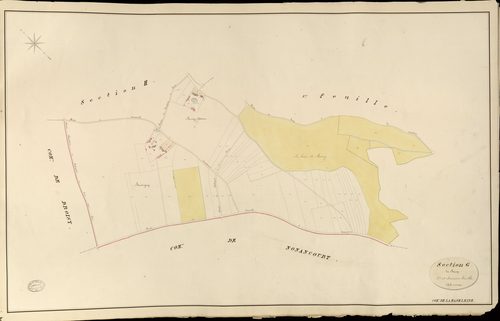 Madeleine-de-Nonancourt (La). Section G _ de Burey _ 2e et dernière Feuille