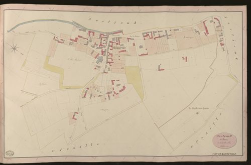 Mainneville. Section D _ du Bourg _ 2e de 3 Feuilles