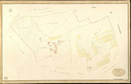Manthelon. Section A _ des Ardillières _ 2e de 4 Feuilles