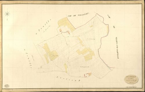 Manthelon. Section A _ des Ardillières _ 4e et dernière Feuille