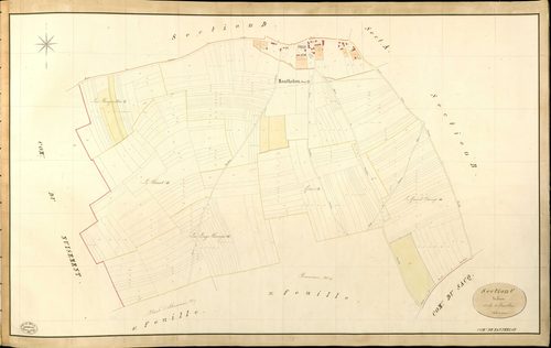 Manthelon. Section C _ de Serez _ 1re de 4 Feuilles