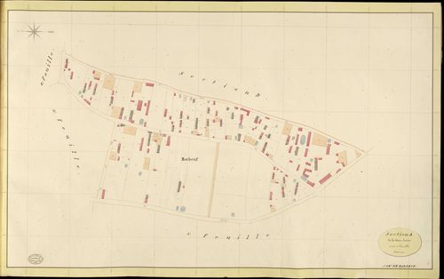 Marbeuf. Section A _ de la Mare Losier _ 4e de 5 Feuilles