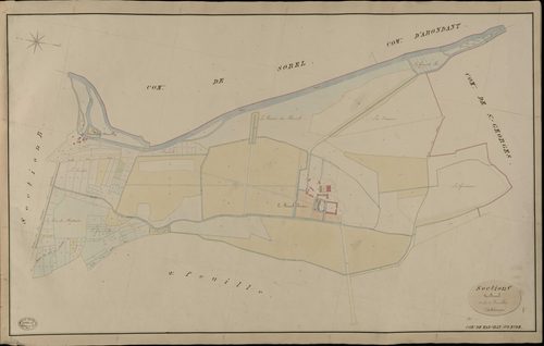 Marcilly-sur-Eure. Section C _ du Breuil _ 1re de 2 Feuilles