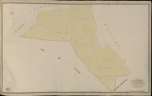 Marcilly-sur-Eure. Section D _ de la Mésangère et de la Tuilerie _ 2e de 3 Feuilles
