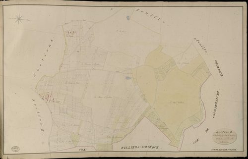 Marcilly-sur-Eure. Section D _ de la Mésangère et de la Tuilerie _ 3e et dernière Feuille