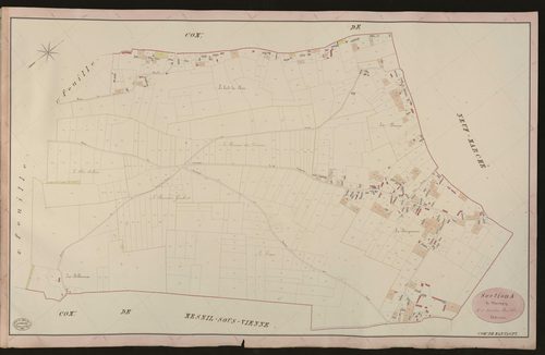 Martagny. Section A _ de Martagny _ 3e et dernière Feuille