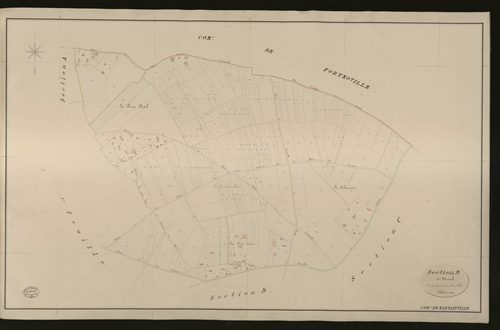 Martainville. Section B _ du mesnil _ 2e et dernière Feuille