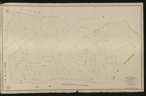 Martainville. Section E _ de la Petitière _ Feuille Unique