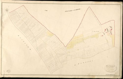 Ménilles. Section A _ de la petite Fortelle _ 1re de 2 Feuilles