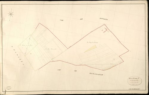 Ménilles. Section C _ du haut Menilles _ 1re de 3 Feuilles