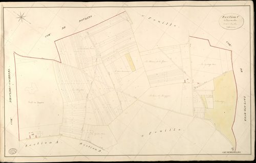 Ménilles. Section C _ du haut Menilles _ 2e de 3 Feuilles
