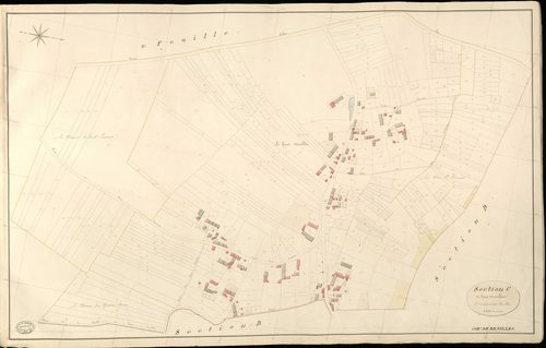 Ménilles. Section C _ du haut Menilles _ 3e et dernière Feuille