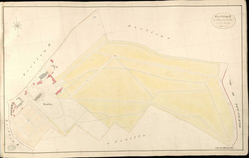 Ménilles. Section D _ du Château de Menilles _ 1re de 2 Feuilles