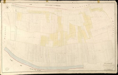Ménilles. Section G _ de la grande Cour et du Guillemain _ 2e de 3 Feuilles