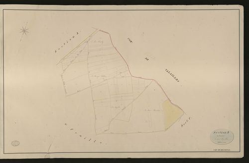Menneval. Section B _ de Toussue _ 1re de 3 Feuilles