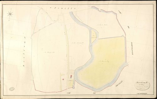 Mérey. Section B _ du Village _ 5e et dernière Feuille