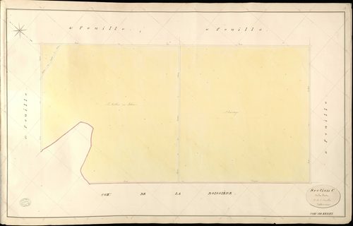 Mérey. Section C _ de la Forêt _ 3e de 6 Feuilles