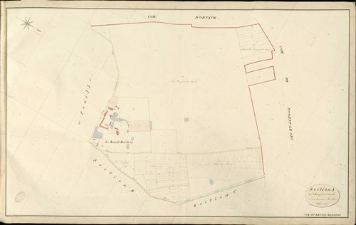 Mesnil-Hardray (Le). Section A _ du héloup et du Mesnil _ 2e et dernière Feuille
