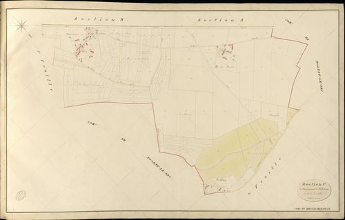 Mesnil-Hardray (Le). Section C _ de Mousseaux et de Bellemare _ 2e de 3 Feuilles
