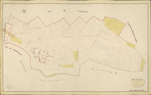 Mesnil-Jourdain (Le). Section A _ de Caillouet _ Feuille Unique