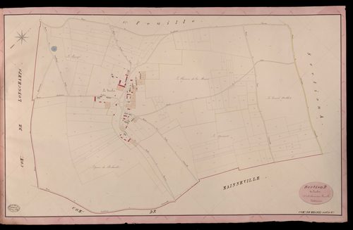 Mesnil-sous-Vienne. Section B _ du Timbre _ 2e et dernière Feuille