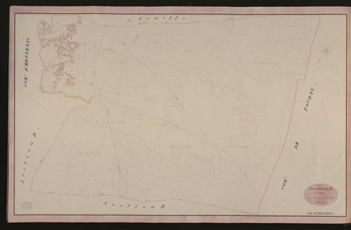 Mézières-en-Vexin. Section A _ de Nézé _ 2e et dernière Feuille