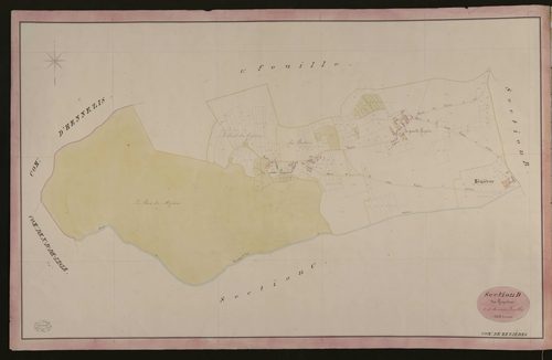 Mézières-en-Vexin. Section D _ des Gripières _ 2e et dernière Feuille