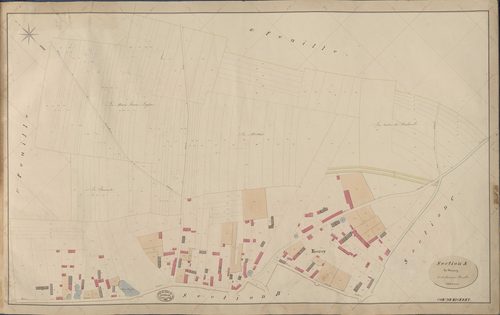 Miserey. Section A _ des Franches terres _ 3e et dernière Feuille