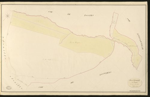 Montaure. Section A _ du Rouquis _ 3e de 4 Feuilles