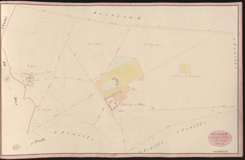 Morgny. Section D _ de Langlet et de la Curie _ 1re de 6 Feuilles