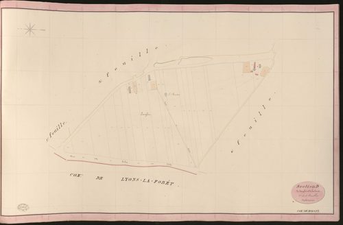 Morgny. Section D _ de Langlet et de la Curie _ 2e de 6 Feuilles