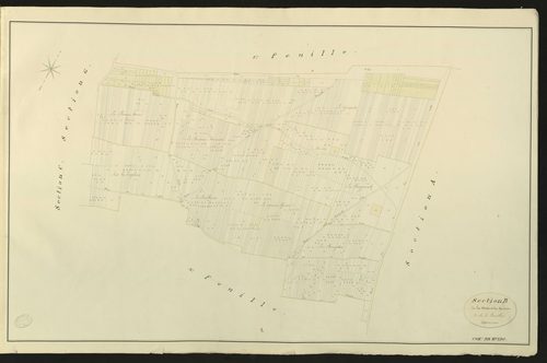 Muids. Section B _ de la Motte et du Quesnot _ 2e de 3 Feuilles
