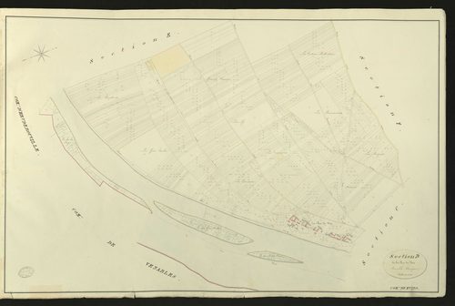Muids. Section D _ de la Rue de Voie _ Feuille Unique