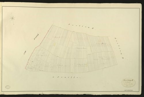 Muids. Section E _ du Mesnil _ 1re de 2 Feuilles