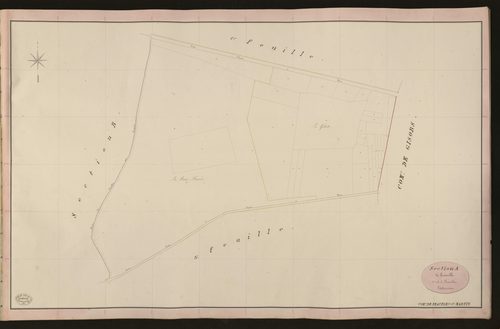 Neaufles-Saint-Martin. Section A _ de rainville _ 2e de 3 Feuilles
