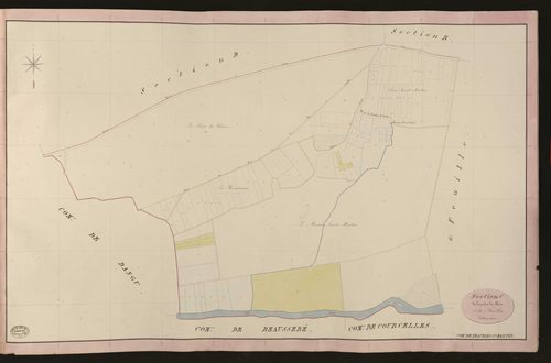 Neaufles-Saint-Martin. Section C _ de la pièce du Chêne _ 1re de 2 Feuilles