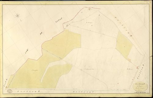 Neubourg (Le). Section D _ des Bruyères _ Feuille Unique