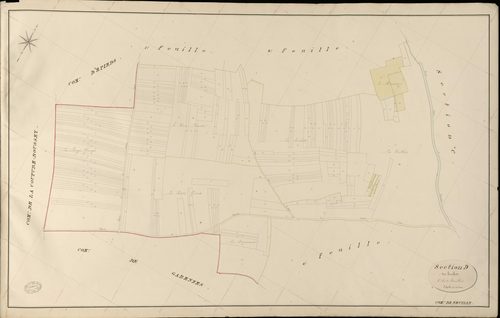 Neuilly. Section D _ des Souchets _ 3e de 4 Feuilles