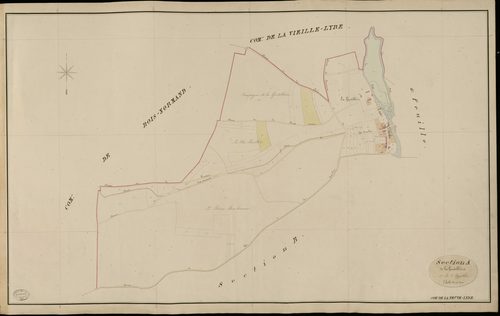 Neuve-Lyre (La). Section A _ de la Gentillière _ 1re de 2 Feuilles