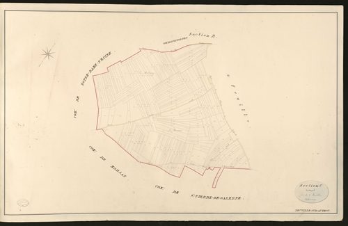 Neuville-sur-Authou. Section C _ du Mesnil _ 1 re de 2 Feuilles